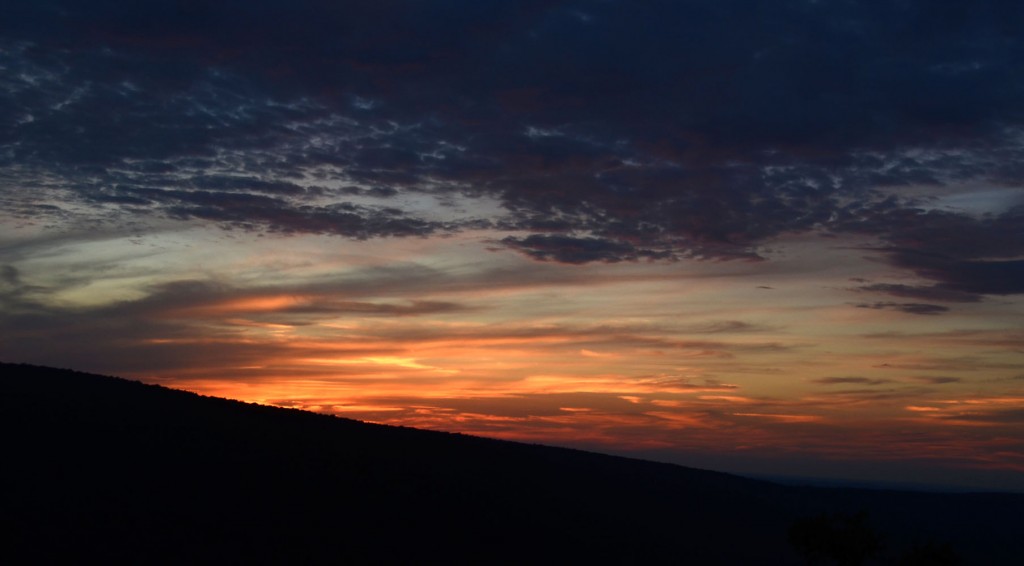 Sunset view from Jumpoff Point, photo courtesy Jen Harvey.